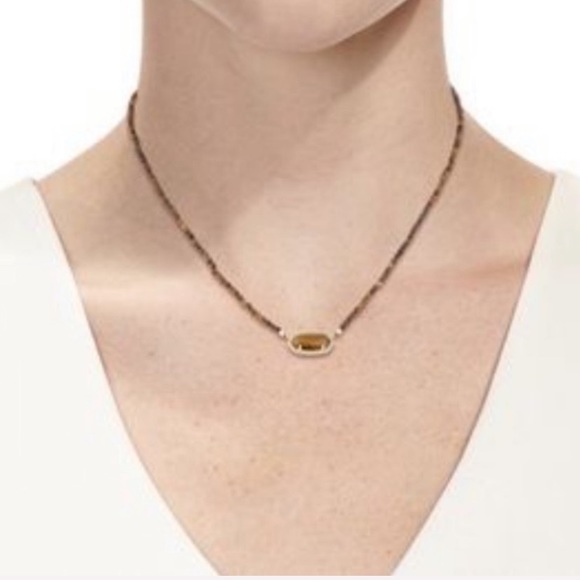 NWT Kendra Scott Elisa Beaded Necklace - Picture 8 of 8